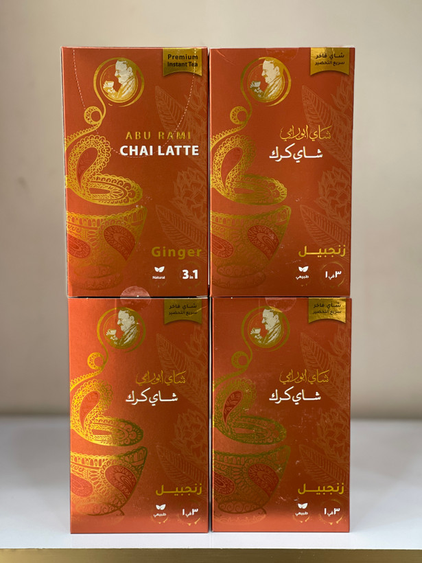 چای کرک ابورامی سعدالدین با طعم زنجبیل | ۸ ساشه ۲۵ گرمی