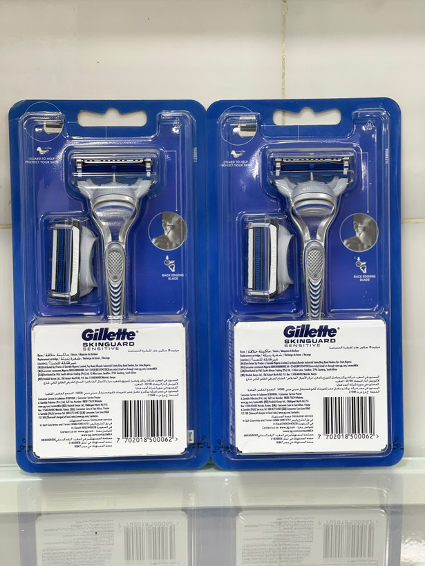 خودتراش ژیلت اسکین گارد مدل سنستیو (Gillette SkinGuard Sensitive) - همراه ۲ یدک - اصلاحی بدون التهاب