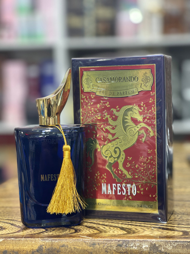 ادکلن کازاموراندو مافستو فراگرنس Casamorando Mafesto حجم ۱۰۰ میل (رایحه خنک و آروماتیک)|اصل و اورجینال