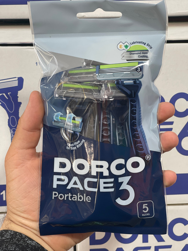 خودتراش دورکو 3 لبه 5 عددی مدل PACE 3 Portable - اصلاحی نرم و دقیق