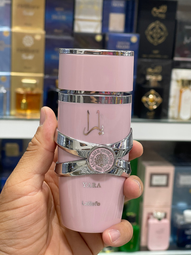 عطر ادکلن لطافه یارا (Lattafa Yara) | رایحه زنانه وانیلی، گلی و شیرین (۱۰۰ میل)
