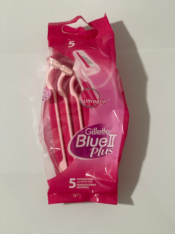 تیغ اصلاح ژیلت مدل بلوتو پلاس BlueII Plus بسته ۵ عددی (زنانه)
