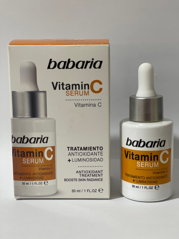 سرم ویتامین C باباریا 30 میلیلیتر | روشنکننده، ضد لک و آنتیاکسیدان قوی پوست Babaria Vitamin C Serum