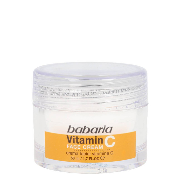 کرم صورت ویتامین C باباریا Babaria Vitamin C Face Cream 50ml | روشنکننده، آنتیاکسیدان و افزایش درخشندگی پوست